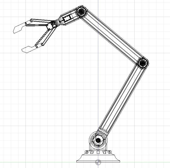5-DOF Rover Arm CAD Project