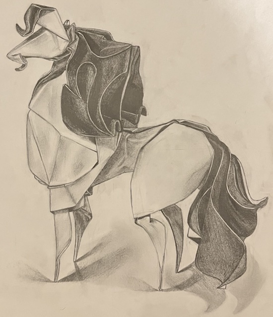 Origami Drawing