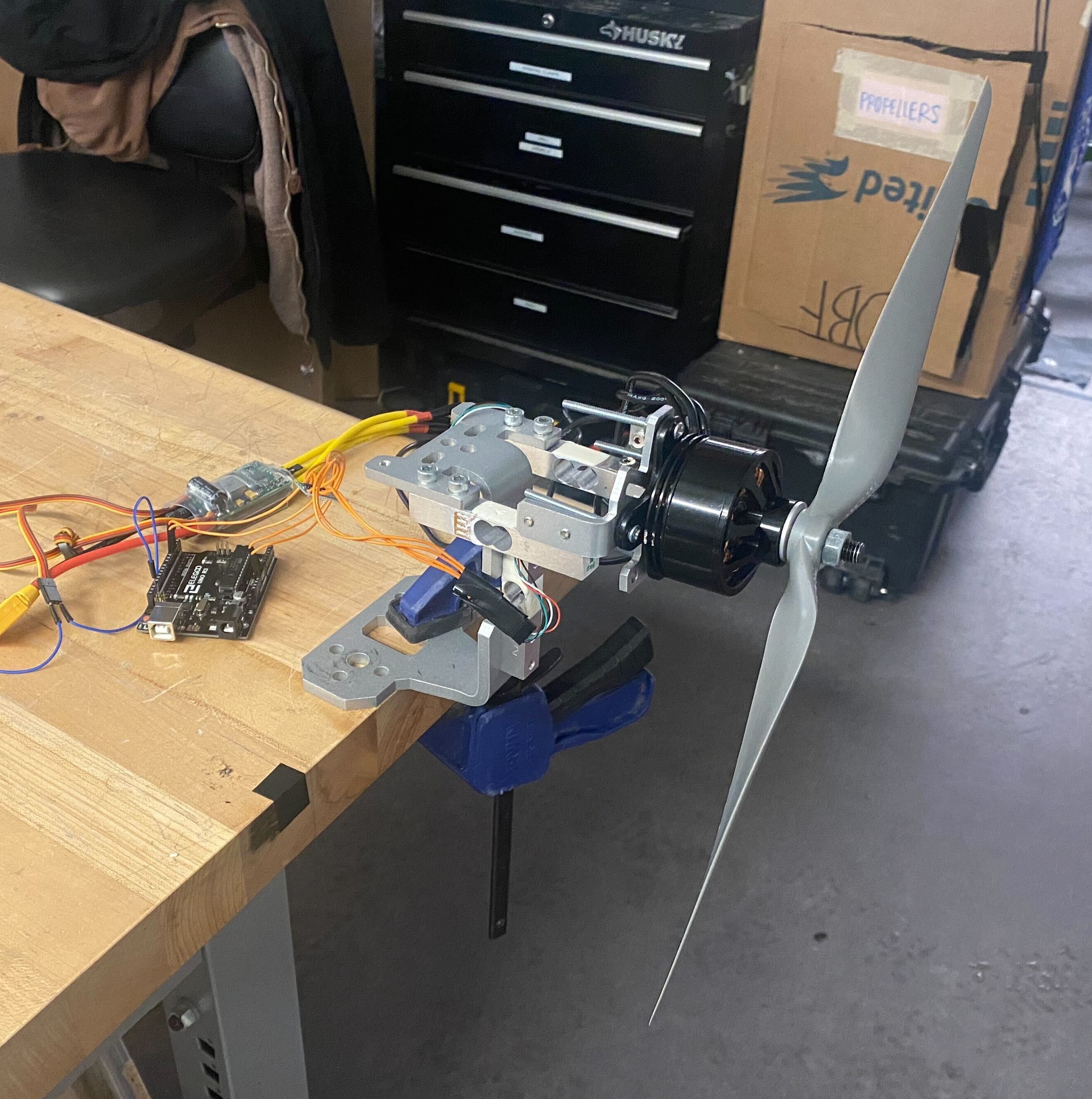 Thrust Testing Rig | Kasper Atkinson - Engineering Portfolio