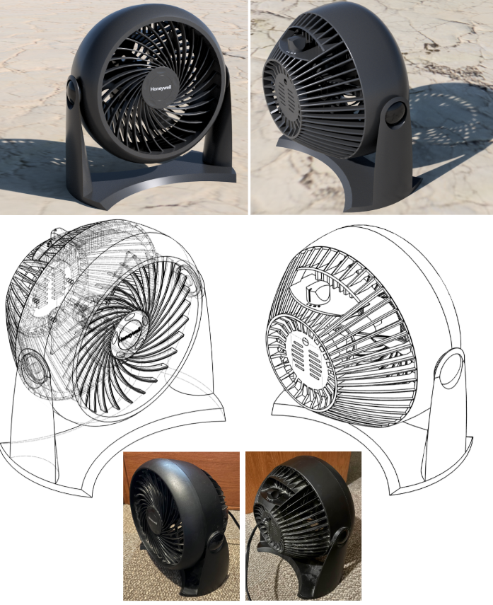 Fan CAD Model